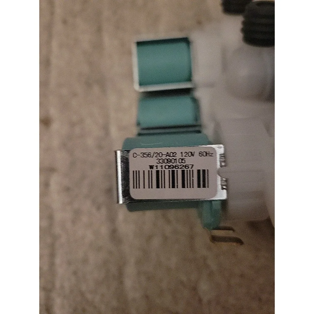 W11165546, W11096267 Water Valve for Whirlpool Washer Fits Model# (MVW, WTW, 7MW